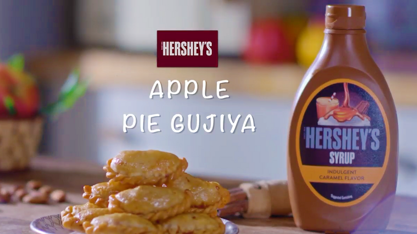#AtHomewithHersheys - Apple Pie Gujia